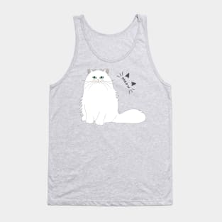 Persian Cat Meow Tank Top